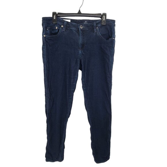 AG Adriano Goldschmeid Women's the Leggings Super Skinny Blue Size 32R - Picture 2 of 12